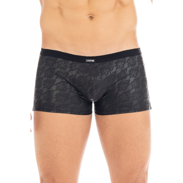 Boxer noir Pleasure - LM2302-67BLK